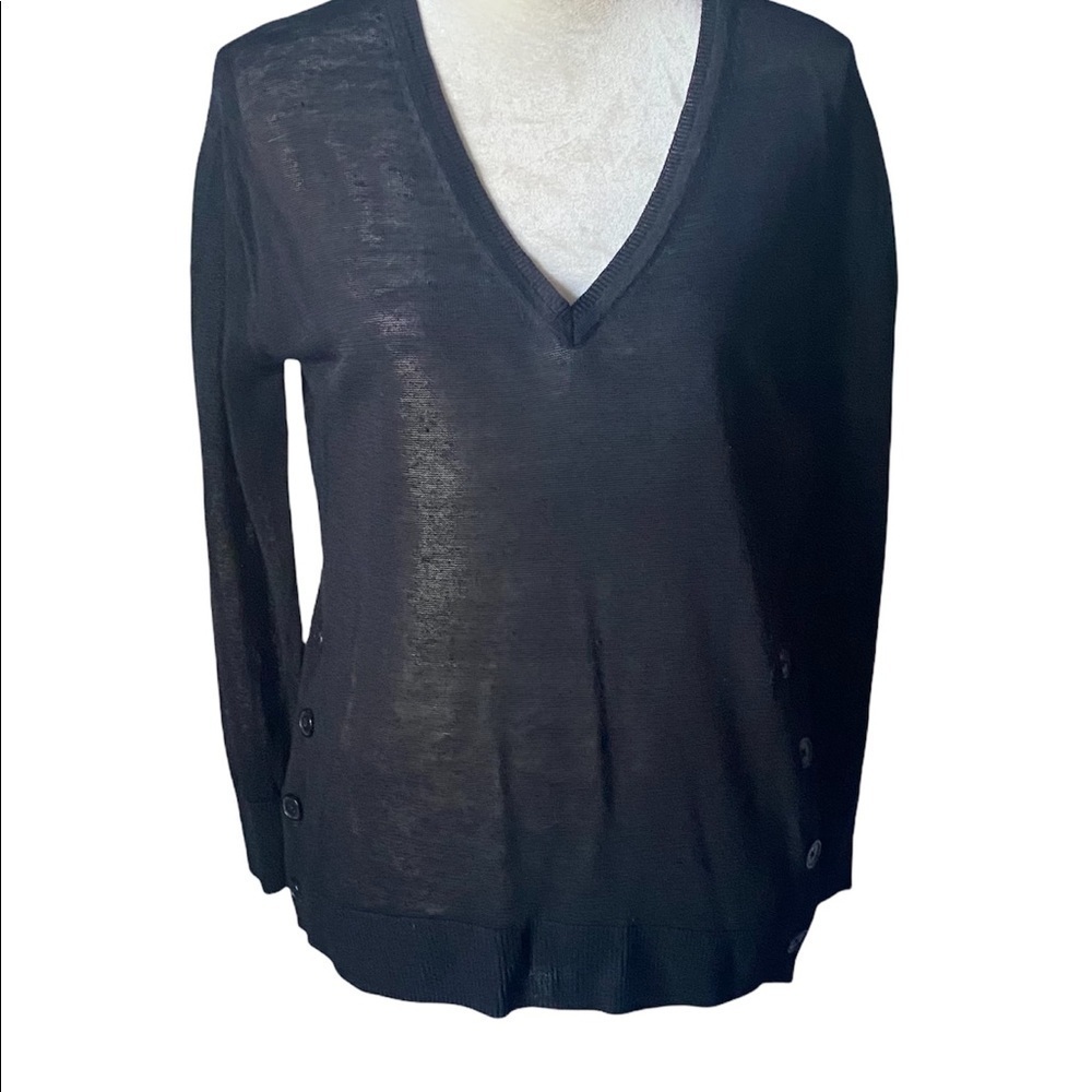 J CREW-V NECK PULLOVER SWEATER-SIZE SMALL